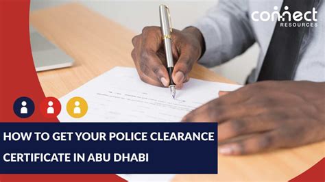 abu dhabi police clearance certificate.